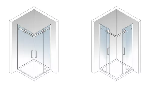 Zuhanykabin, Aquatek TEKNO A4 90x90x195