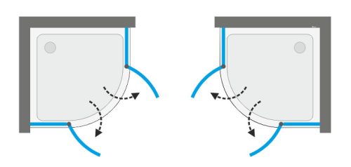 Zuhanykabin, Aquatek CRYSTAL S7 90x90x200