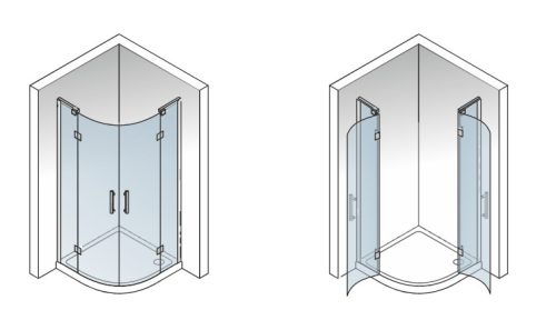 Zuhanykabin, Aquatek CRYSTAL S7 90x90x200