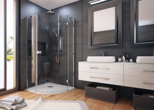 Zuhanykabin, Aquatek SMART S5 90x90 balos