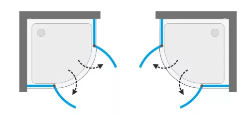 Zuhanykabin, Aquatek SMART S7 90x90