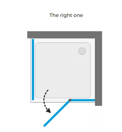 Zuhanykabin, Aquatek SMART A3 90x90 jobbos