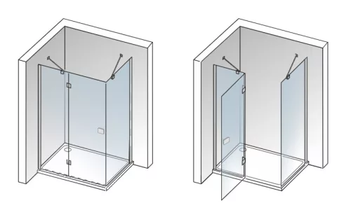 Zuhanykabin, Aquatek SMART R13 100×80 balos