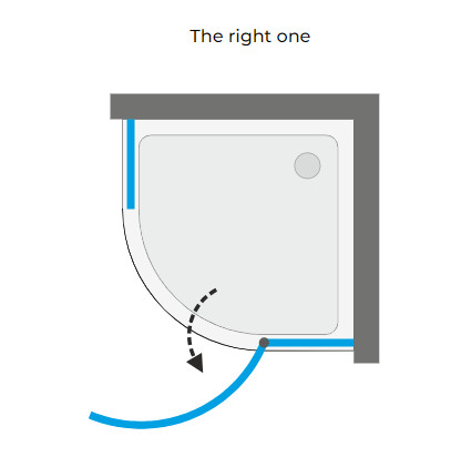 Zuhanykabin, Aquatek BETTER S3 90x90 jobbos