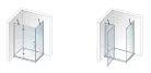 Zuhanykabin, Aquatek BETTER R43 140x80 balos