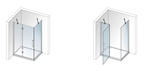 Zuhanykabin, Aquatek BETTER R43 140x80 balos