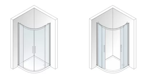 Zuhanykabin, Aquatek ZEUS S4 90x90