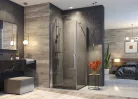 Zuhanykabin, Aquatek GLASS A1 80x80 króm+frost üveg