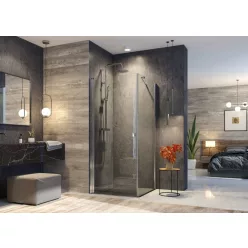 Zuhanykabin, Aquatek GLASS A1 90x90 króm+frost üveg