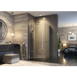 Zuhanykabin, Aquatek GLASS R11 100x80 króm+frost üveg