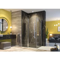   Zuhanykabin, Aquatek GLASS R33 120x90 króm+átlátszó üveg