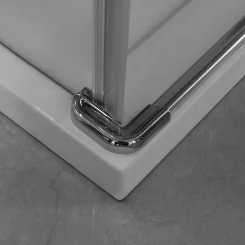 Zuhanykabin, Aquatek GLASS R34 120x90 króm+átlátszó üveg