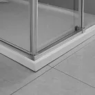 Zuhanykabin, Aquatek DYNAMIC R14 100x80 jobbos króm+grape üveg