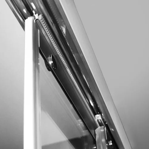 Zuhanykabin, Aquatek DYNAMIC R34 120x90 balos króm-szatén/átlátszó üveg