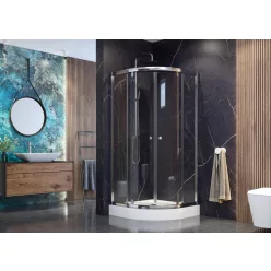 Zuhanykabin, Aquatek MASTER S7 90x90 króm+átlátszó üveg