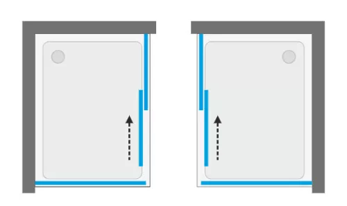 Zuhanykabin, Aquatek MASTER R23 120x80 króm+átlátszó üveg