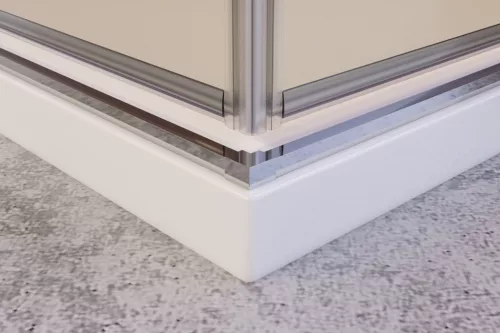 Zuhanykabin, Aquatek YES A4 90x90 króm+átlátszó üveg
