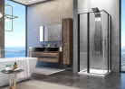Zuhanykabin, Aquatek YES BLACK A4 90x90