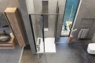 Zuhanykabin, Aquatek YES BLACK A4 90x90