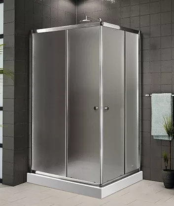 Zuhanykabin, Aquatek FAMILY R14 100x80 króm/grape üveg