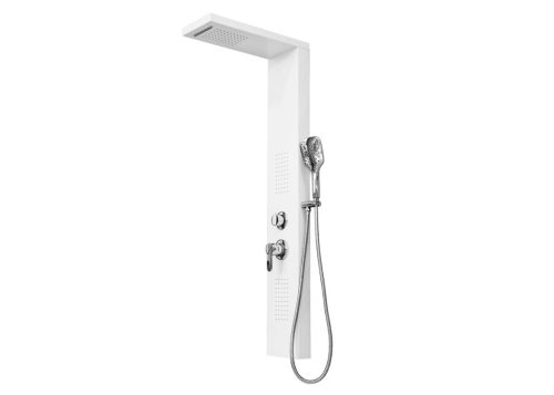 Zuhanypanel, Aquatek Komodo mechanikus fehér