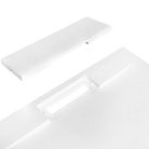 Zuhanytálca, Aquatek River szögletes zuhanytálca 120x80 fehér