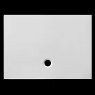 Zuhanytálca, Aquatek Fusion szögletes zuhanytálca 120x90