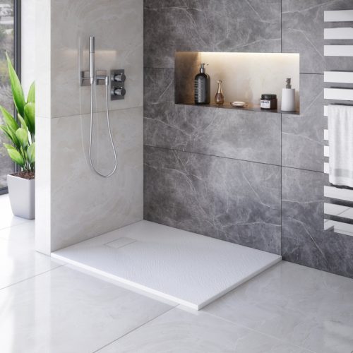 Zuhanytálca, Aquatek SMC Rock szögletes zuhanytálca 120x70