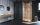Walk-in, Radaway Modo New Black II Factory Walk-in fekete zuhanyfal 100 átlátszó
