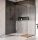 Walk-in, Radaway Modo New Black III Frame Walk-in fekete zuhanyfal 90x140 átlátszó