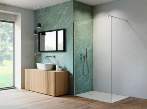Walk-in, Radaway Nes Walk-in II zuhanyfal 120 átlátszó
