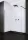 Walk-in, Radaway Modo New Black II Walk-in fekete zuhanyfal 160 átlátszó