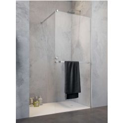   Walk-in, Radaway Modo New II Walk-in zuhanyfal törölközőtartóval 120 átlátszó