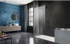 Walk-in, Radaway Modo New IV Walk-in zuhanyfal 130x80 átlátszó