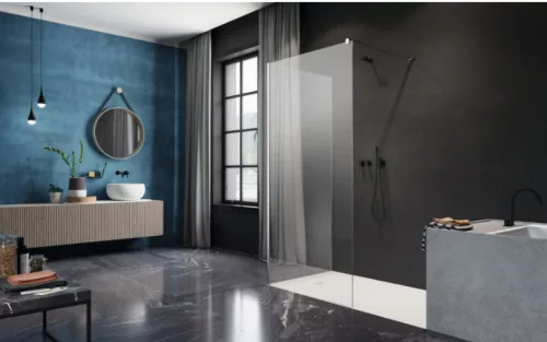 Walk-in, Radaway Modo New IV Walk-in zuhanyfal 130x80 átlátszó