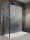 Walk-in, Radaway Modo New Black IV Walk-in fekete zuhanyfal 90x95 átlátszó