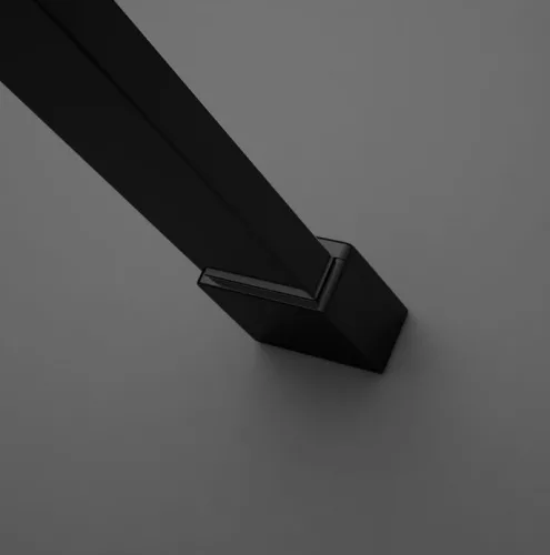 Walk-in, Radaway Modo New Black IV Walk-in fekete zuhanyfal 90x95 átlátszó