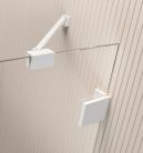 Kádparaván, Radaway Essenza Pro White PND II fehér kádparaván 110 átlátszó balos