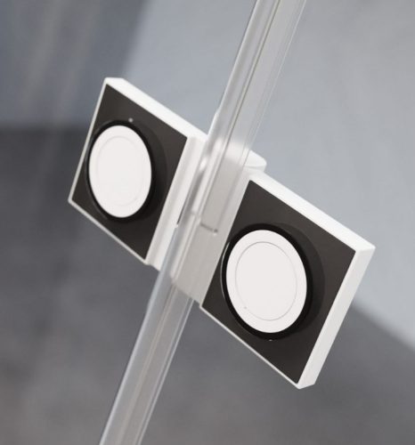 Kádparaván, Radaway Essenza Pro White PND II fehér kádparaván 120 átlátszó balos