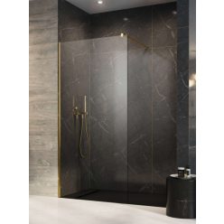   Walk-in, Radaway Modo New Gold II Walk-in arany zuhanyfal 75 átlátszó
