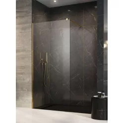   Walk-in, Radaway Modo New Gold II Walk-in arany zuhanyfal 80 átlátszó