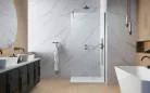 Walk-in, Radaway Modo New Brushed GunMetal II Walk-in zuhanyfal 70 átlátszó