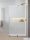 Walk-in, Radaway Furo Brushed Copper Walk-in szálcsiszolt réz zuhanyfal 80 balos átlátszó