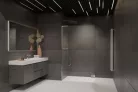 Walk-in, Radaway Modo SL II Walk-in zuhanyfal 85 átlátszó balos