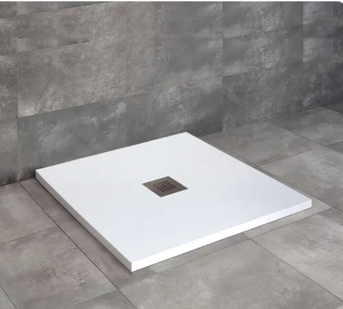 Zuhanytálca, Radaway Kios C szögletes lapos zuhanytálca 90x90 fehér, ajándék szifonnal