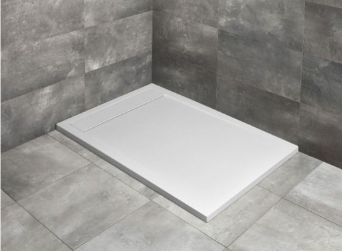 Zuhanytálca, Radaway Teos F lapos szögletes zuhanytálca 90x80 fehér, ajándék szifonnal
