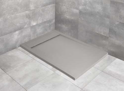 Zuhanytálca, Radaway Teos F lapos szögletes zuhanytálca 120x80 cemento, ajándék szifonnal