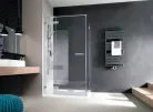 Zuhanykabin, Radaway Euphoria KDJ szögletes zuhanykabin 90x75 átlátszó balos