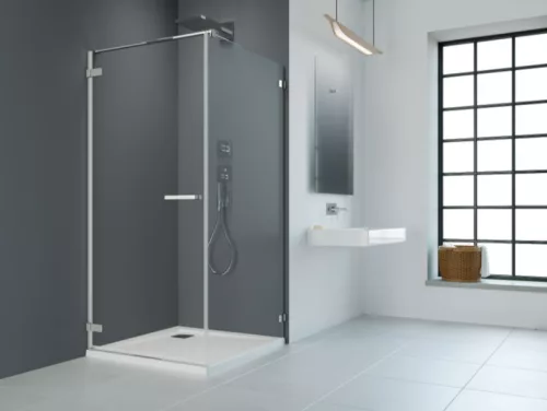 Zuhanykabin, Radaway Arta KDJ I szögletes zuhanykabin 90x70 átlátszó balos