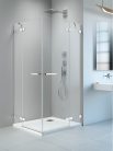 Zuhanykabin, Radaway Arta KDD II szögletes zuhanykabin 100x80 átlátszó